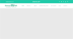 Desktop Screenshot of donaldweiss.com
