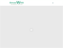 Tablet Screenshot of donaldweiss.com